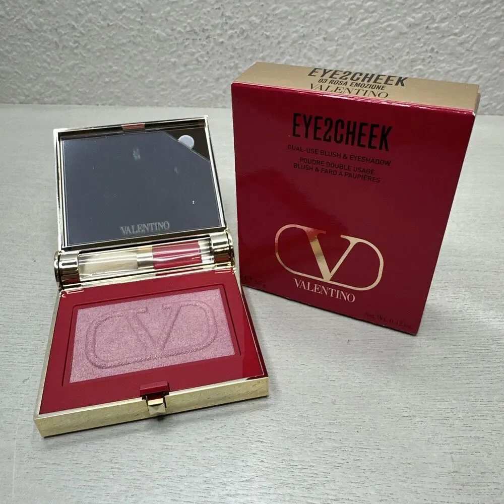 Valentino Eye2Cheek  Dual use Blush and Eyeshadow 03 ROSA EMOZION